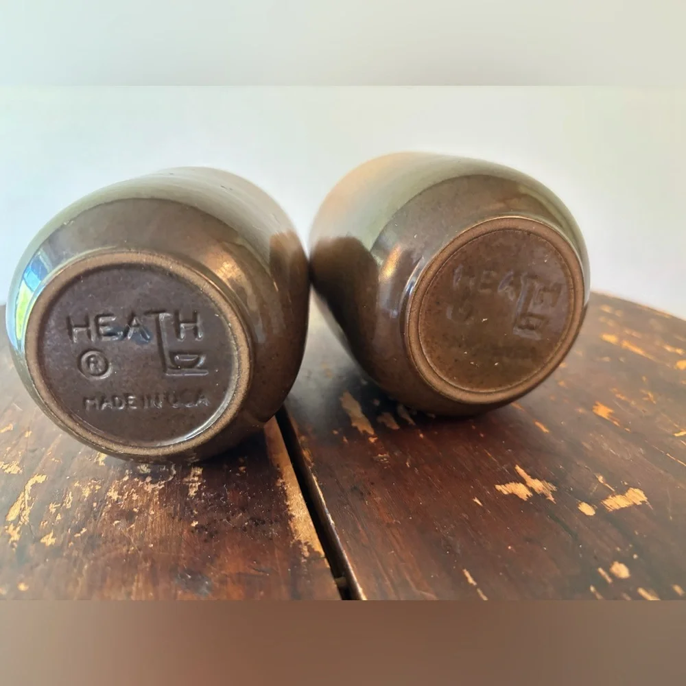 Heath Ceramics cantaloupe brown